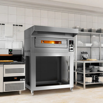 GGM Gastro Khung Chân Đế Cho Lò Pizza - 1420x910x1250mm - Thép Không Gỉ - Cho PEZ630 & PEZ630#2
