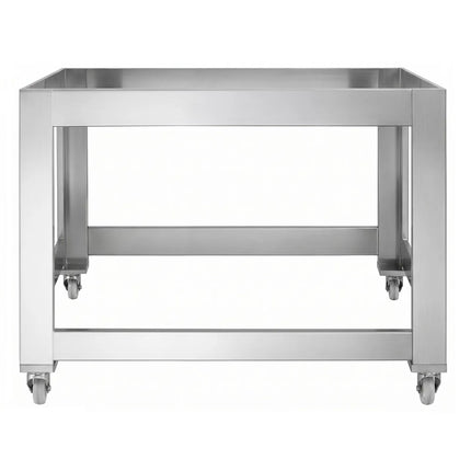 GGM Gastro Khung Chân Đế Cho Lò Pizza - 1450x920x610mm - Thép Không Gỉ - Có Bánh Xe - Cho PEZ630G