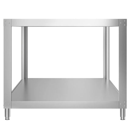 GGM Gastro Khung Chân Đế Cho Lò Pizza - 1480x1240x950mm - Thép Không Gỉ - Cho GEP9