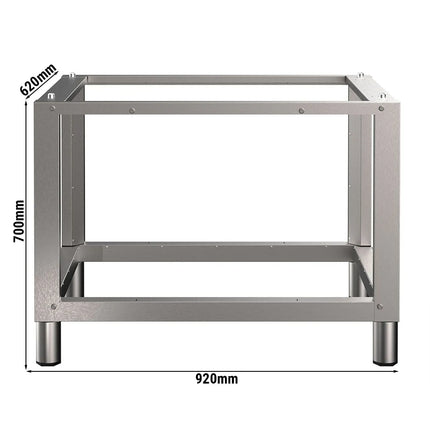 GGM Gastro Khung Chân Đế Lò Hấp Combi - 920x620x700mm - Thép Không Gỉ - Cho BKDV1200-2SM#HGNV12N & BKDV1200-2SM#HENV10N - Không Kèm Giá Khay