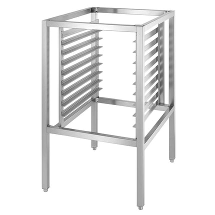GGM Gastro Khung Chân Đế Lò Hấp Combi - Giá Cho 9x EN 600x400 - 850x925x1035mm - Thép Không Gỉ - Cho BB446N, BB646N, BB1046, BB646N-TP, BB1046N-TP, BB446N-TP, HEB611-46 & HEB1011-46