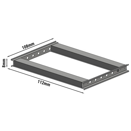 GGM Gastro Khung Cho Lò Pizza - 1120x1080x80mm - Thép Không Gỉ - Cho GEP6T, GEP6T#GEP6T