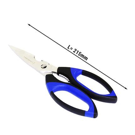 GGM Gastro Kitchen Scissors - 250mm - 6 Functions - with bottle opener