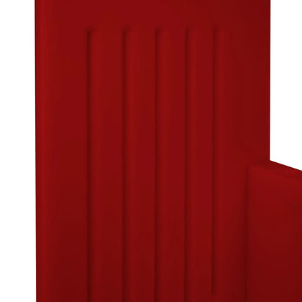 GGM Gastro Knife Block - with Rack - Polyethylene - 300x504x202mm - Red