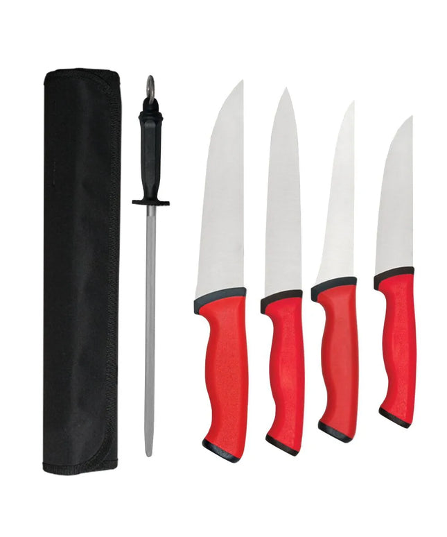 GGM Gastro Knife Set Duo with Roll Bag - with Roll Bag