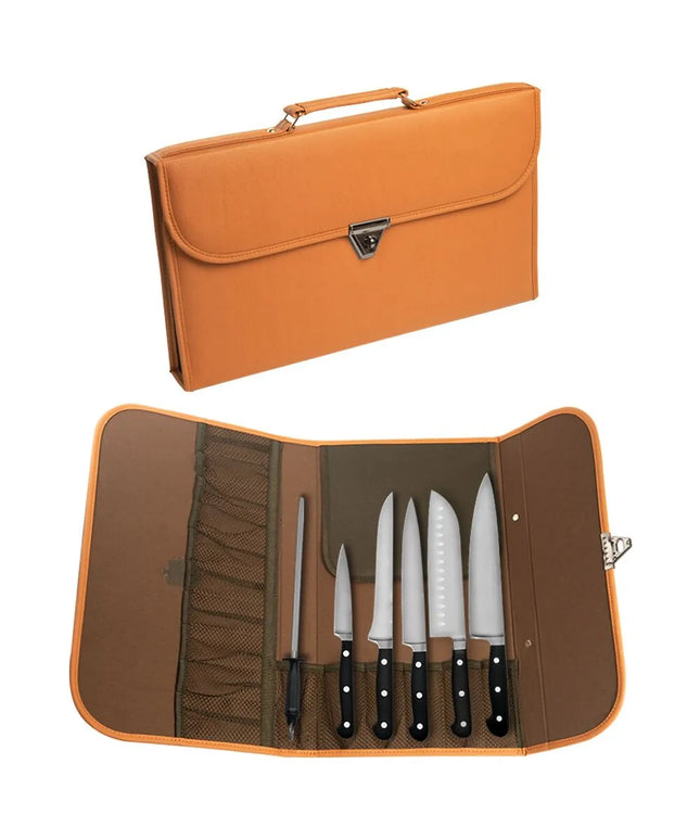 GGM Gastro Knife Set with Roll Bag