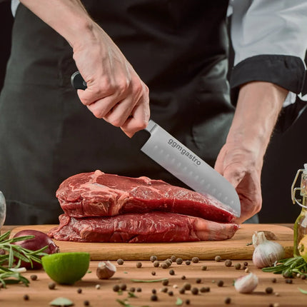 GGM Gastro Knife Set with Roll Bag