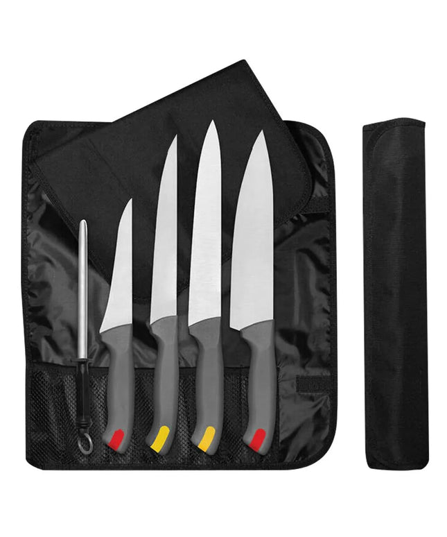 GGM Gastro Knife Set with Roll Bag - with Roll Bag
