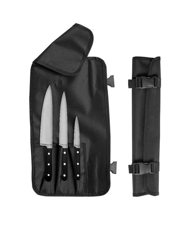 GGM Gastro Knife Set with Roll Bag - with Roll Bag