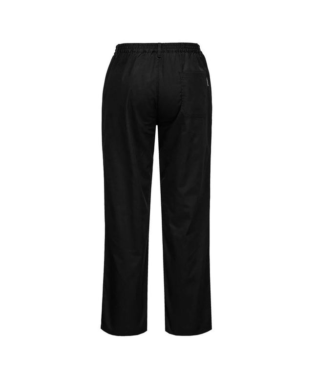 GGM Gastro Ladies’ Chef Trousers - Black - Size: S
