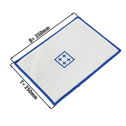 GGM Gastro Leather Oven Mitt - 350x250mm - Heat Resistant up to 300°C