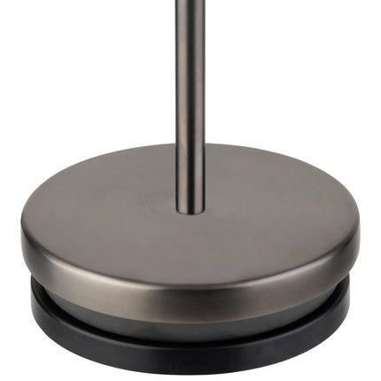 GGM Gastro LED Table Lamp - JOSEF MICRO - Rechargeable - Cordless - 3-step dimmable - Ø80mm - Black - with Charging Dock