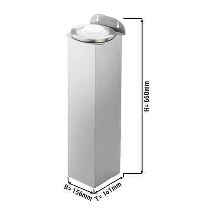 GGM Gastro Lid Dispenser - Plastic - Wall-Mounted Version