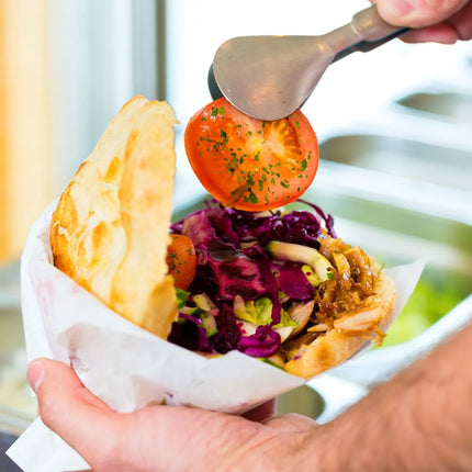 GGM Gastro Lò Doner Kebab Điện (Shawarma/Gyros) - 1 Họng - Đến 5kg - 1.85kW - Để Bàn - Kèm 2 Cửa Đôi