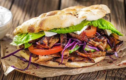 GGM Gastro Lò Doner Kebab Gas Tự Động - 4 Họng - Đến 95kg - 10.64kW