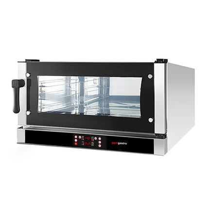 GGM Gastro Lò Hấp Combi Điện COMPACT Làm Bánh - Điều Khiển Số - 3x EN 600x400 - Mỏng Gọn - Kèm Chức Năng Phun Hơi Tự Động