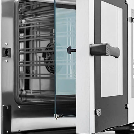 GGM Gastro Lò Hấp Combi Điện COMPACT Làm Bánh - Điều Khiển Số - 3x EN 600x400 - Mỏng Gọn - Kèm Chức Năng Phun Hơi Tự Động