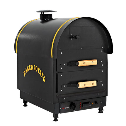 GGM Gastro Lò Nướng Khoai Điện - Điều Khiển Số - 3kW - 380V - 500x750x700mm - 2 Ngăn Kéo