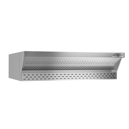 GGM Gastro Lò Pizza Gas - 1 Tầng - 4x Ø34cm - Điều Khiển Cơ - Nắp Chụp + Chân Đế + Bánh Xe - Ống Khói Ø150mm