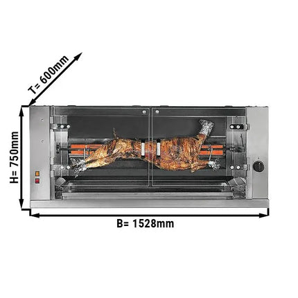GGM Gastro Lò Quay Cừu & Heo Sữa Điện - 6.6kW - 1 Xiên