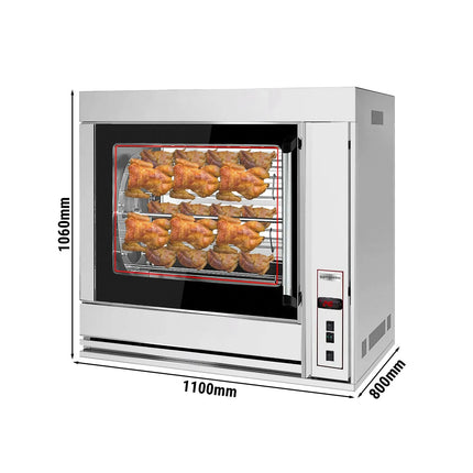 GGM Gastro Lò Quay Gà Điện - 10kW - 7 Xiên - Đến 42 Con Gà