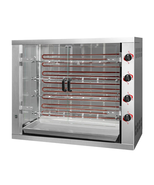GGM Gastro Lò Quay Gà Điện - 19.2kW - 4 Xiên - Đến 24 Con Gà