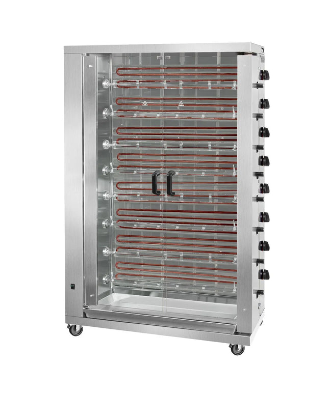 GGM Gastro Lò Quay Gà Điện - 38.4kW - 8 Xiên - Đến 48 Con Gà