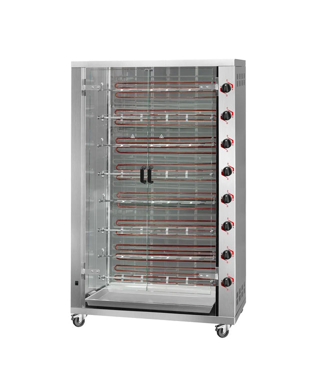 GGM Gastro Lò Quay Gà Điện - 38.4kW - 8 Xiên - Đến 48 Con Gà