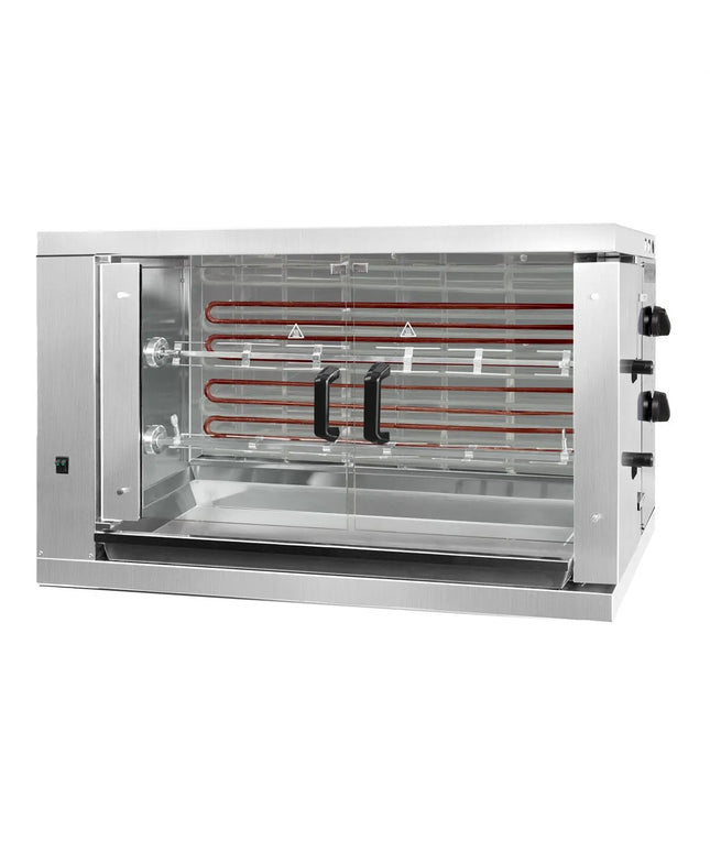 GGM Gastro Lò Quay Gà Điện - 6.6kW - 2 Xiên - Đến 12 Con Gà