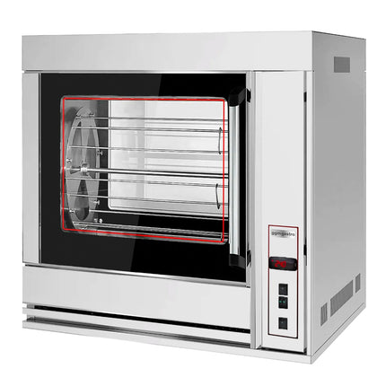 GGM Gastro Lò Quay Gà Điện - 6.9kW - 4 Xiên - Đến 20 Con Gà