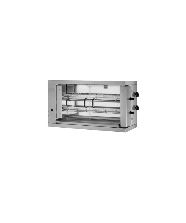 GGM Gastro Lò Quay Gà Gas - 11kW - 2 Xiên - Đến 12 Con Gà