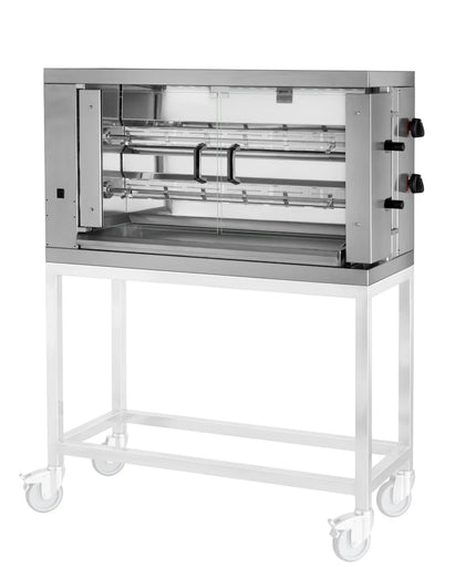 GGM Gastro Lò Quay Gà Gas - 11kW - 2 Xiên - Đến 12 Con Gà