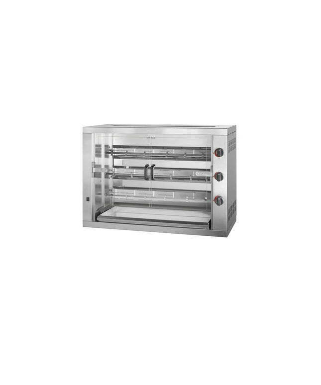 GGM Gastro Lò Quay Gà Gas - 17.7kW - 3 Xiên - Đến 18 Con Gà