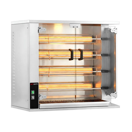 GGM Gastro Lò Quay Gà Gas - 18.8kW - 4 Xiên - Đến 20 Con Gà