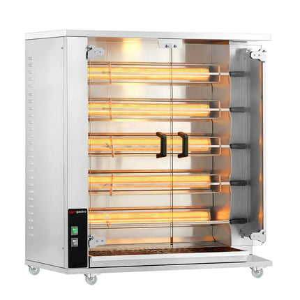 GGM Gastro Lò Quay Gà Gas - 23.5kW - 5 Xiên - Đến 25 Con Gà