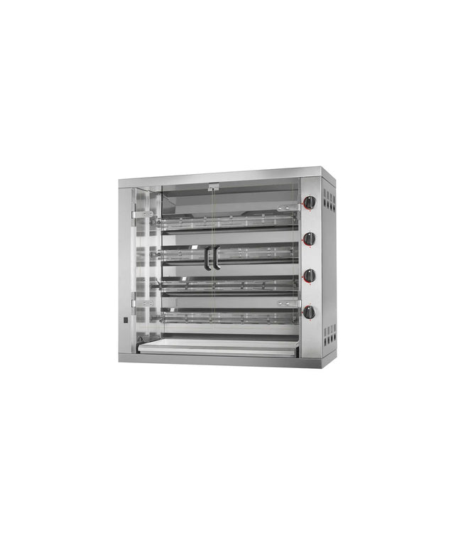 GGM Gastro Lò Quay Gà Gas - 23.6kW - 4 Xiên - Đến 24 Con Gà