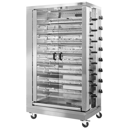 GGM Gastro Lò Quay Gà Gas - 47.2kW - 15 Xiên - Đến 90 Con Gà