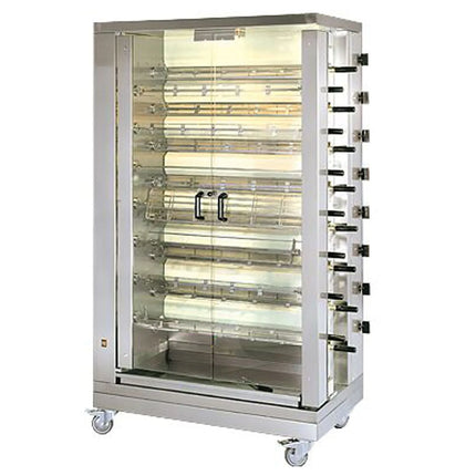 GGM Gastro Lò Quay Gà Gas - 47.2kW - 15 Xiên - Đến 90 Con Gà
