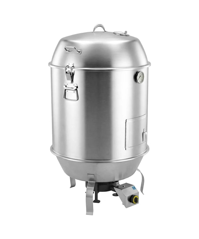GGM Gastro Lò Quay Vịt Gas - Điều Khiển Cơ - 10kW - 835x1410x835mm - Thép Không Gỉ - Đến 15 Con Vịt 1.5kg