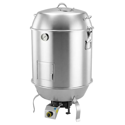 GGM Gastro Lò Quay Vịt Gas - Điều Khiển Cơ - 10kW - 835x1410x835mm - Thép Không Gỉ - Đến 15 Con Vịt 1.5kg