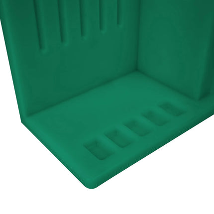 GGM Gastro Magnetic Knife Rack - Polyethylene - 301x505x204mm - Green