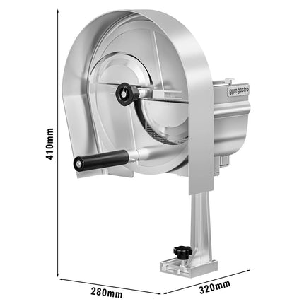 GGM Gastro Mandoline Slicer - Adjustable Slice Thickness: 0.3-8mm