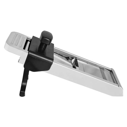 GGM Gastro Mandoline Slicer - with 3 Attachments & Ripple‑Cut Blade - Stainless Steel
