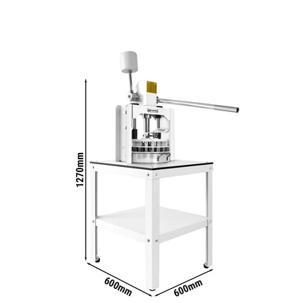 GGM Gastro Manual Dough Divider - incl. Base Frame - Weight Range: ~30-140g