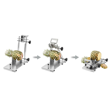 GGM Gastro Manual Pineapple Top & Tail Cutter – Removes Top & Bottom Ends