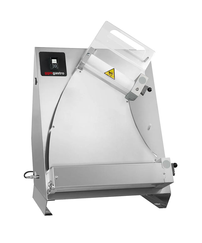 GGM Gastro Máy Cán Bột Pizza - Cho Bột Pizza 140-310mm - 370W - Độ Dày Bột 1-4mm
