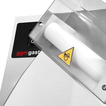 GGM Gastro Máy Cán Bột Pizza - Cho Bột Pizza 140-310mm - 370W - Độ Dày Bột 1-4mm