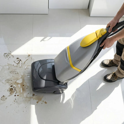 GGM Gastro Máy Chà Sàn Đẩy Tay - Công Suất 100 m²/h - Bề Rộng Chà 320mm - Bình 3L/8L