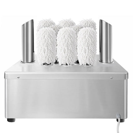 GGM Gastro Máy Đánh Bóng Ly - 2.62kW - Kèm Quạt Khí Nóng & 8 Chổi Xoay