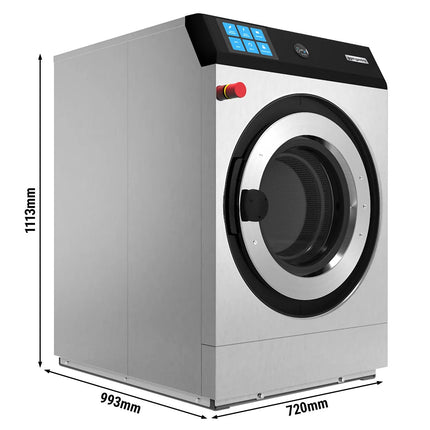 GGM Gastro Máy Giặt Công Nghiệp - 11kg - 1002 vòng/phút - Điều Khiển Cảm Ứng - Đấu Cứng